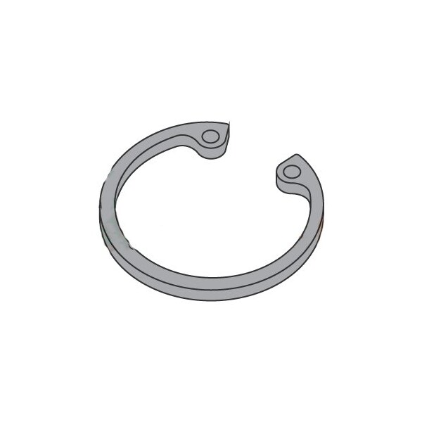Newport Fasteners Internal Retaining Ring, Steel, Black Phosphate Finish, 1.125 in Bore Dia., 1000 PK 188181 - main